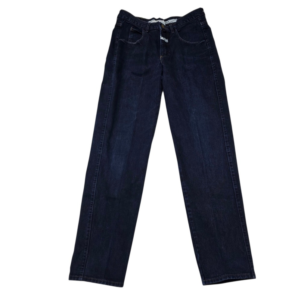 Marithe Francois Girbaud Jeans Mens 29 Dark Wash Baggy Straight Leg Denim